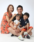 家族写真カジュアル